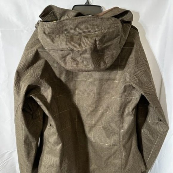 Columbia Convert Brown Gold Snow Jacket Sz L - Picture 13 of 13